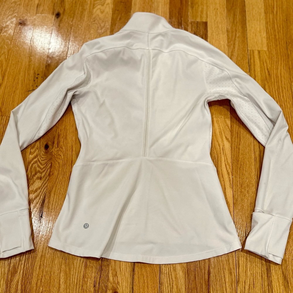 Women's White Lululemon Jacket - Picture 9 of 10